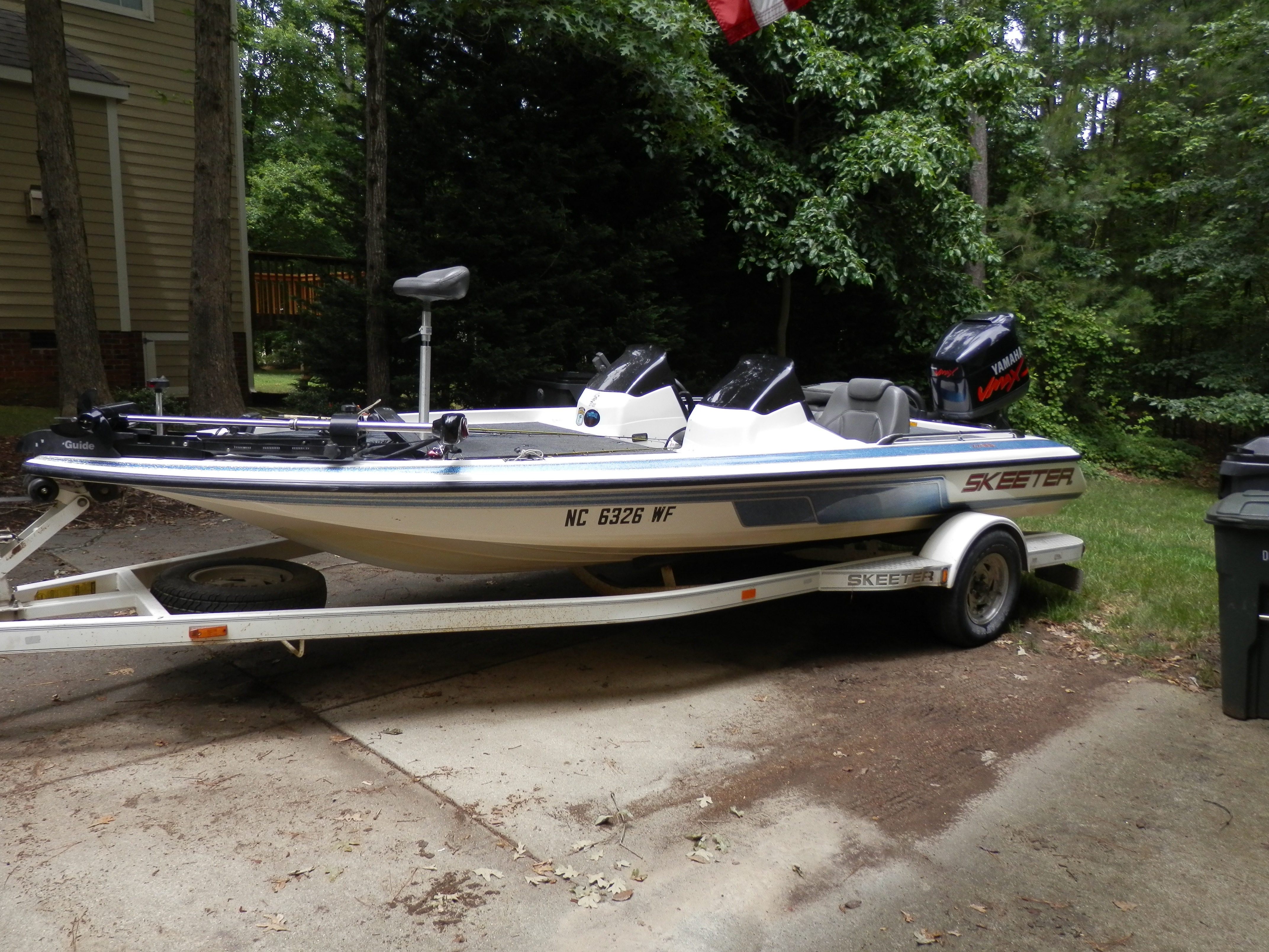 Used 1989 Skeeter 185 Zx C, 27540 Holly Springs - Boat Trader