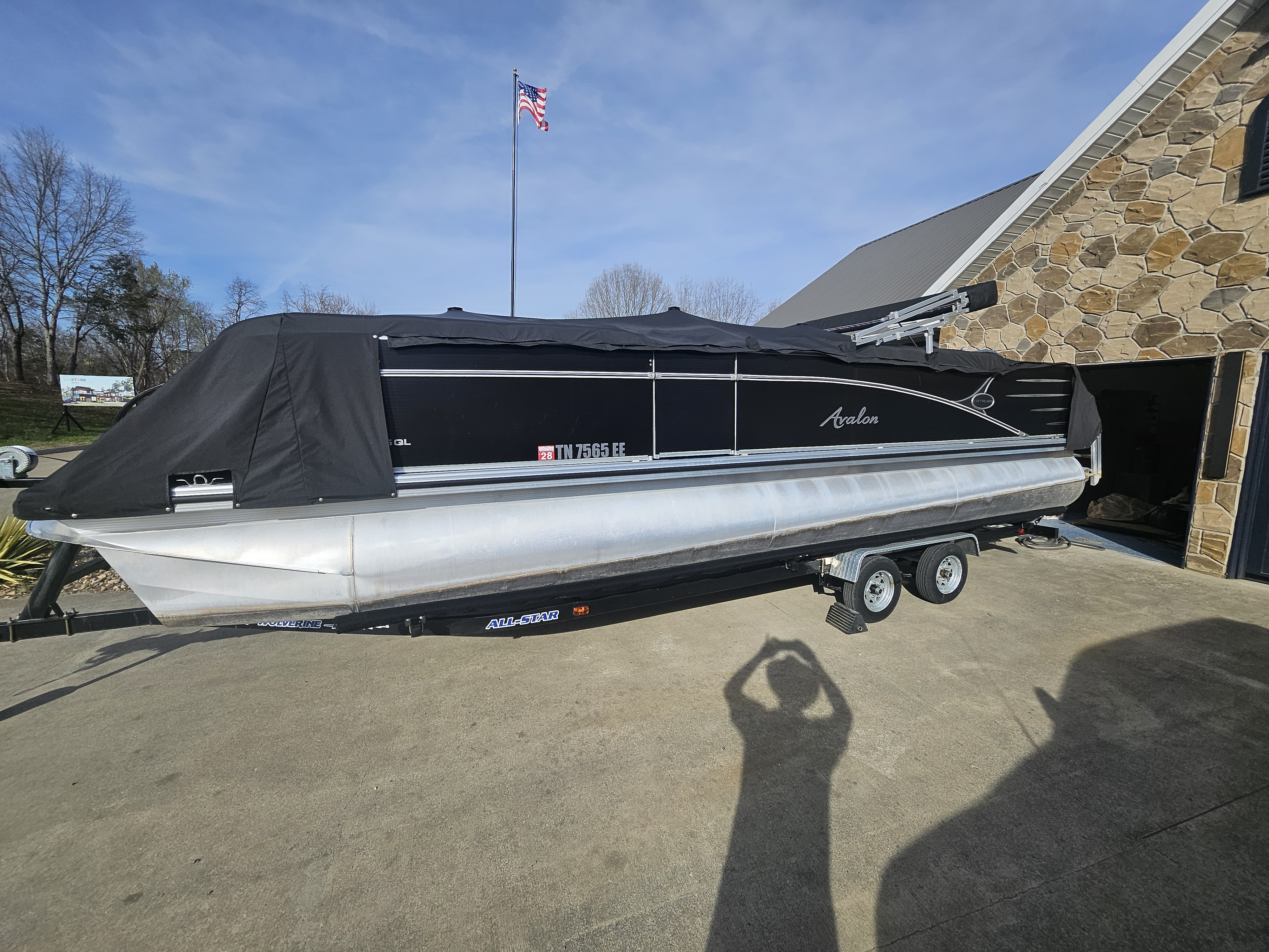 Used 2013 Avalon Catalina Quad Lounge - 24', 37725 Dandridge