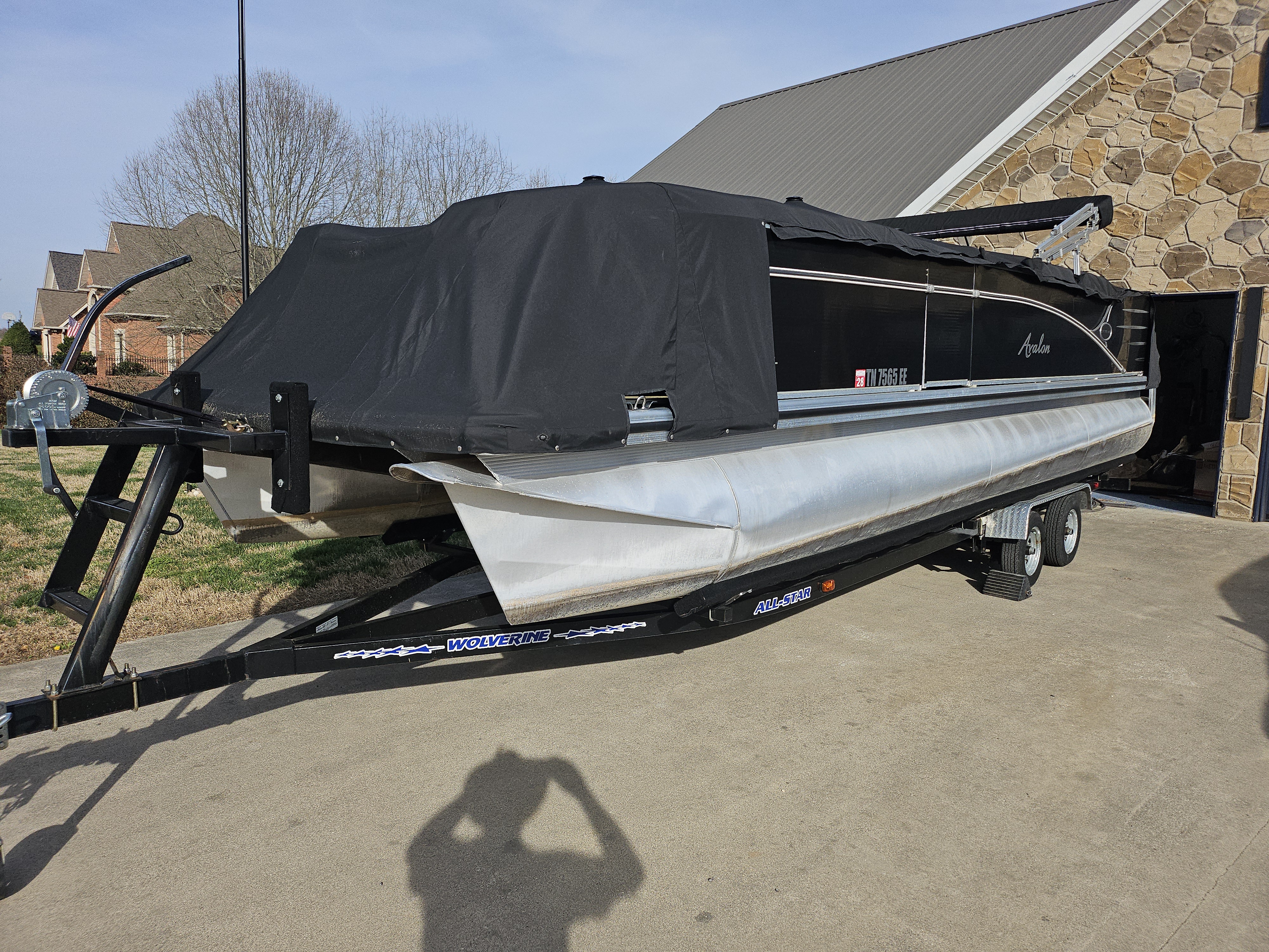 Used 2013 Avalon Catalina Quad Lounge - 24', 37725 Dandridge