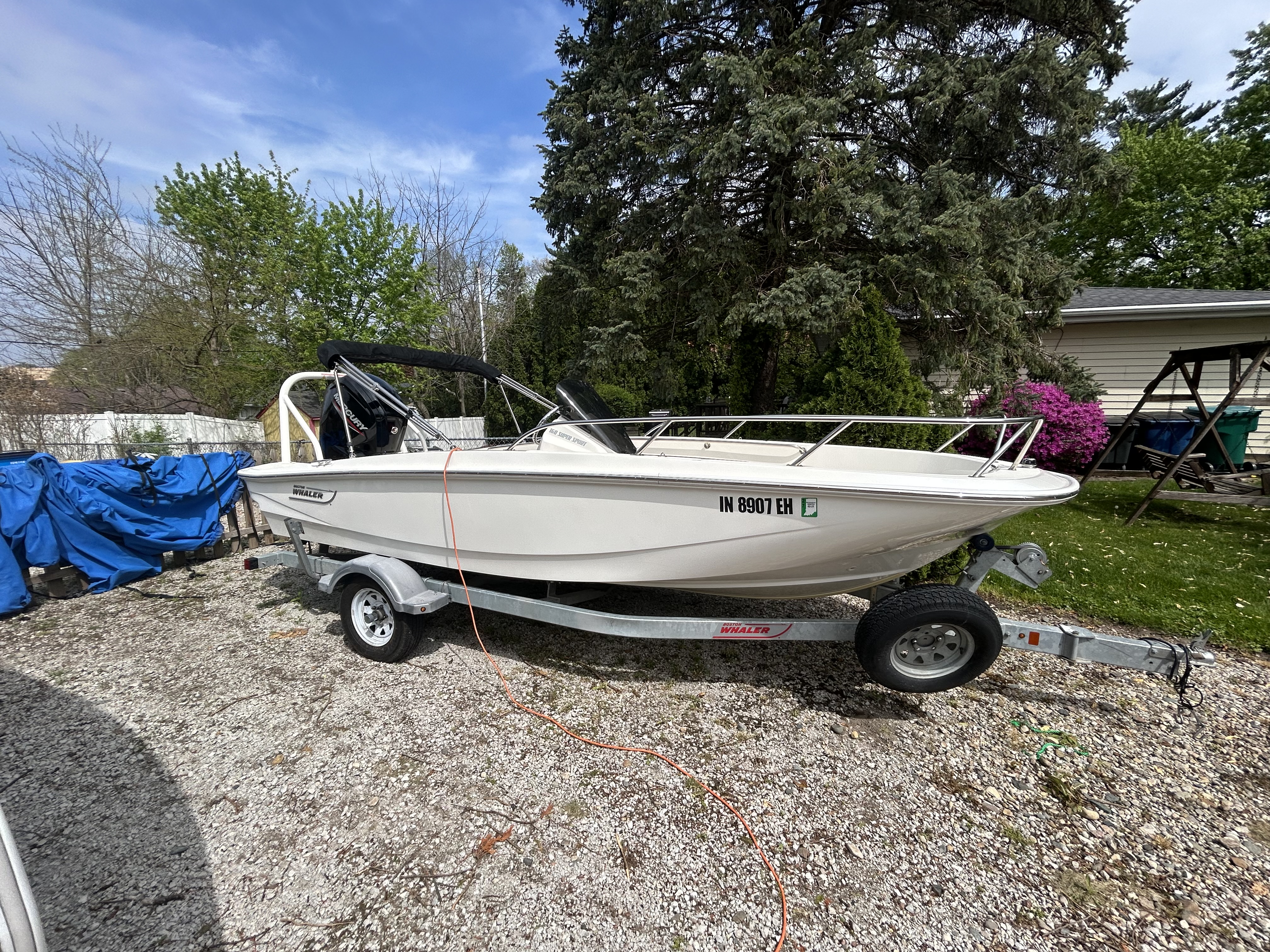 MARINA DE BOUBBON セール中 Used 2022 Boston Whaler 160 Super Sport, 46350 La Porte - Boat Trader