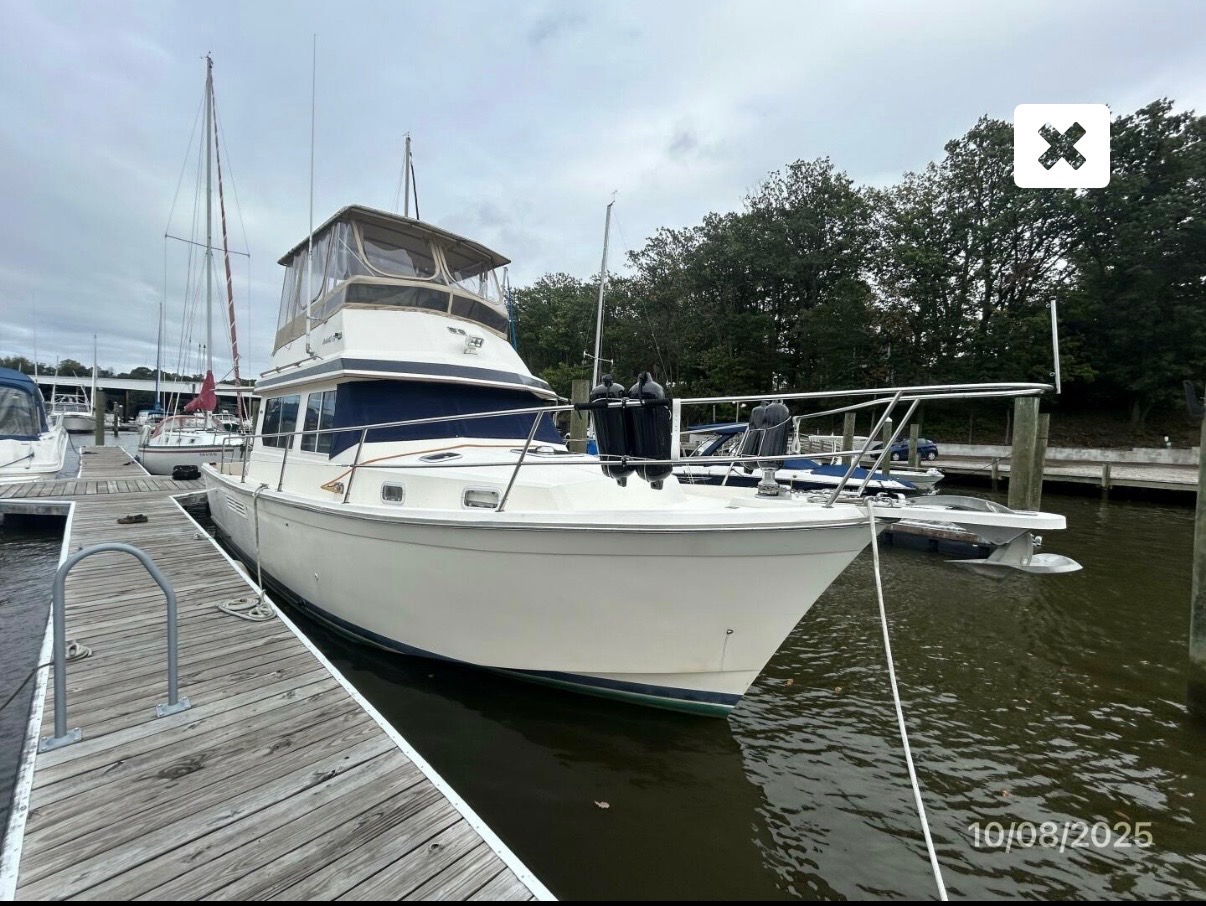 Used 1993 Sabreline 34'Sedan Flybridge, 21661 Rock Hall - Boat Trader