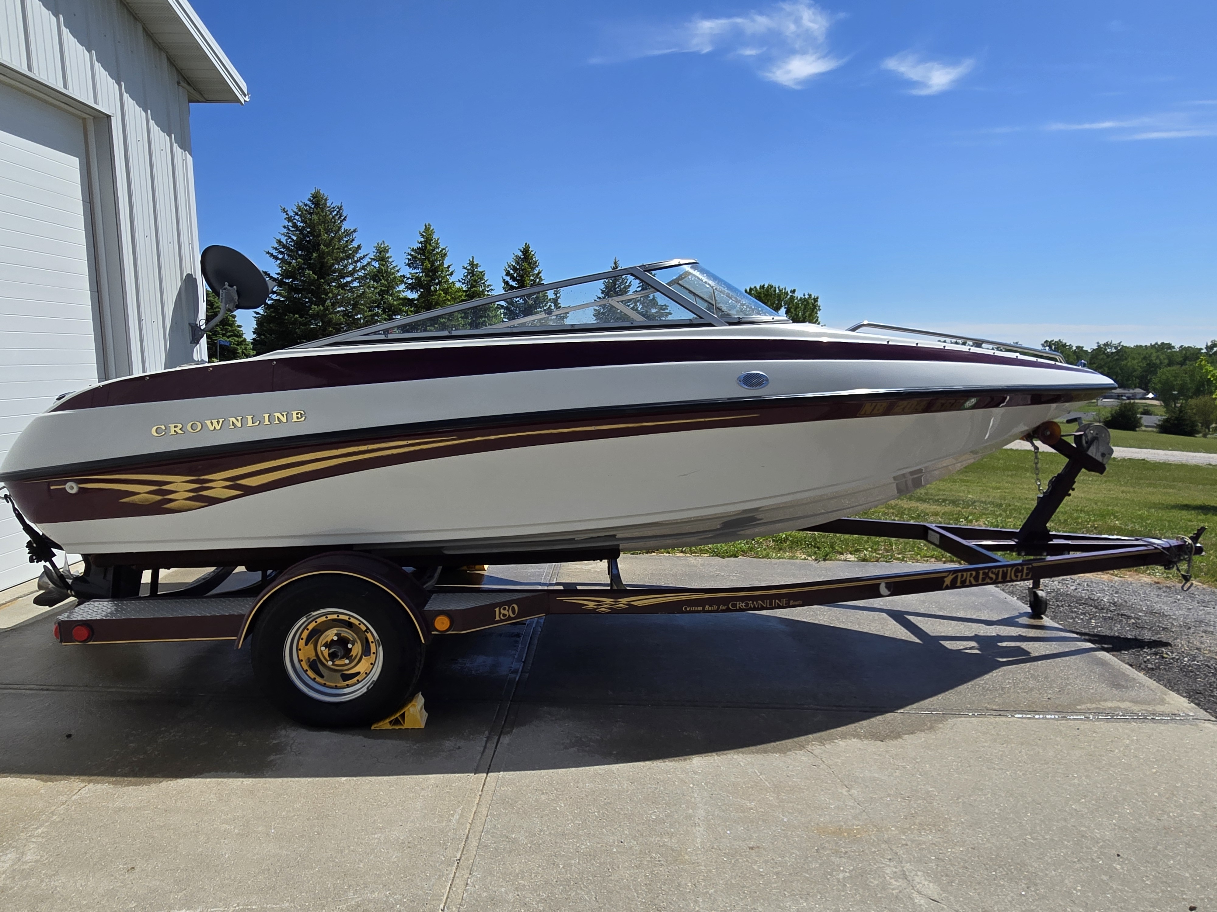 Used 2001 Crownline 180 BR, 68740 Hoskins - Boat Trader