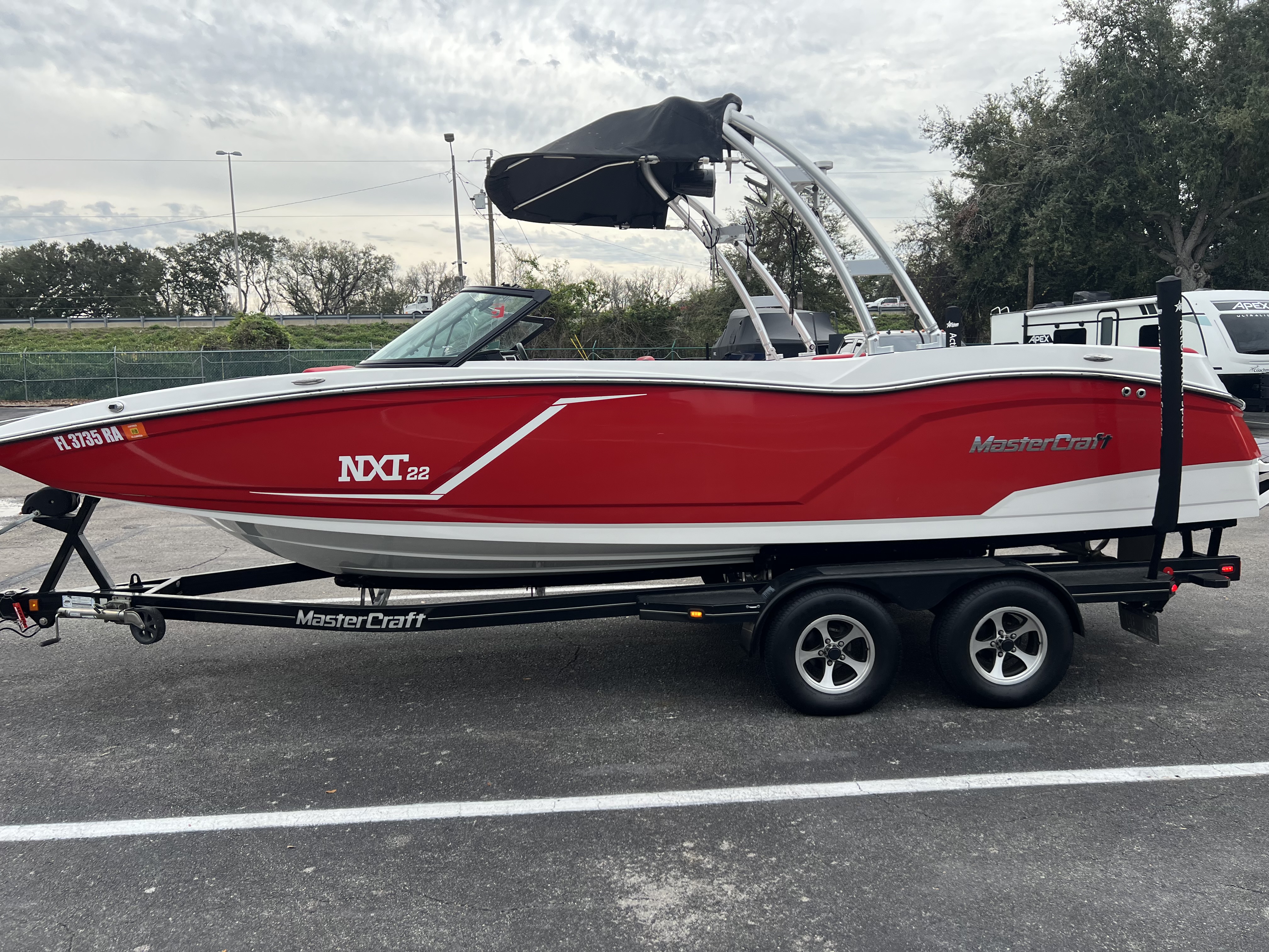 値下げ‼️6/22まで‼️マスターストレッチ　(レッド) Used 2016 MasterCraft NXT22, 34786 Windermere - Boat Trader