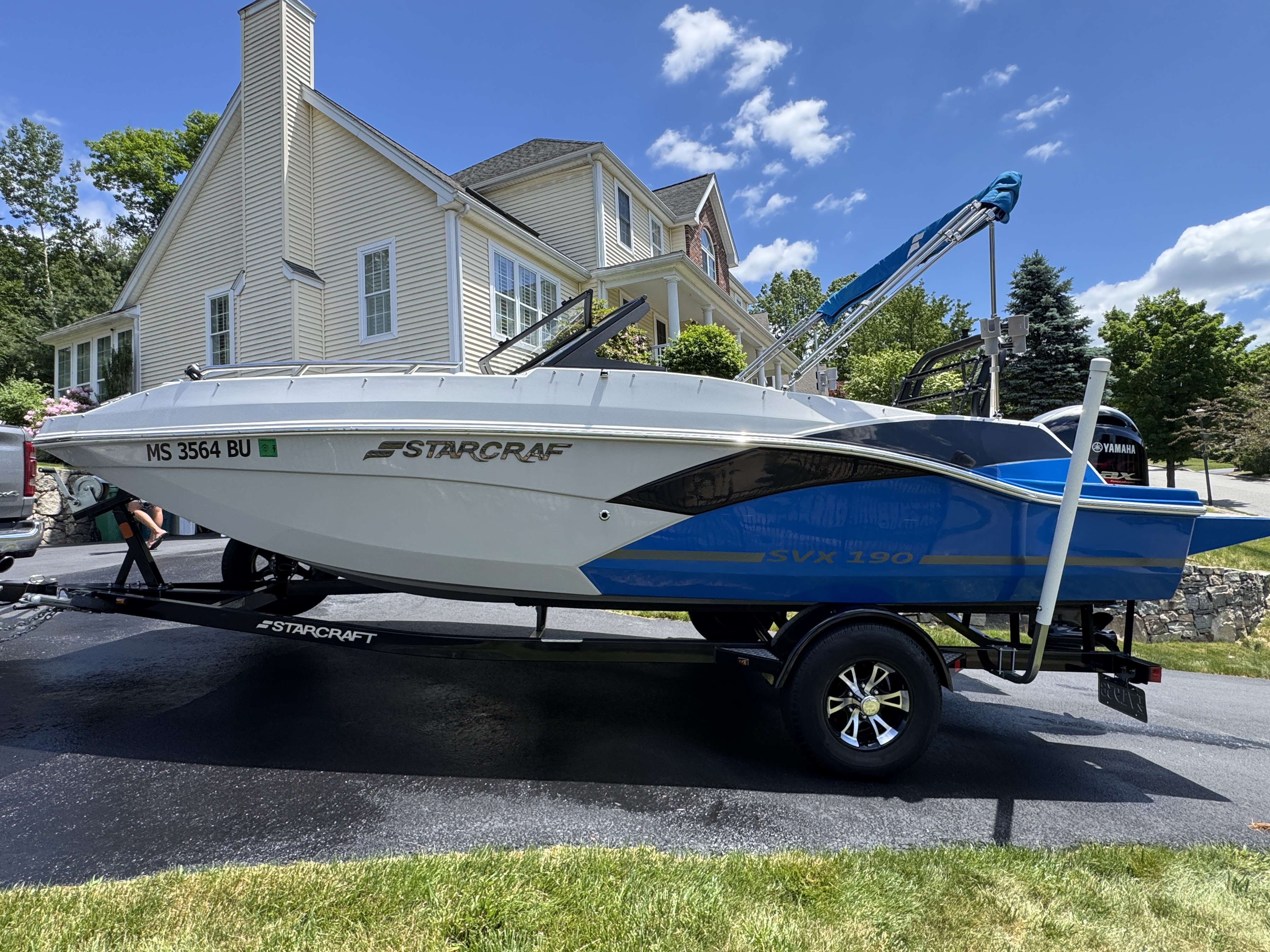 すーら★　0911 Used 2023 Starcraft SVX 190 OB, 01534 Northbridge - Boat Trader