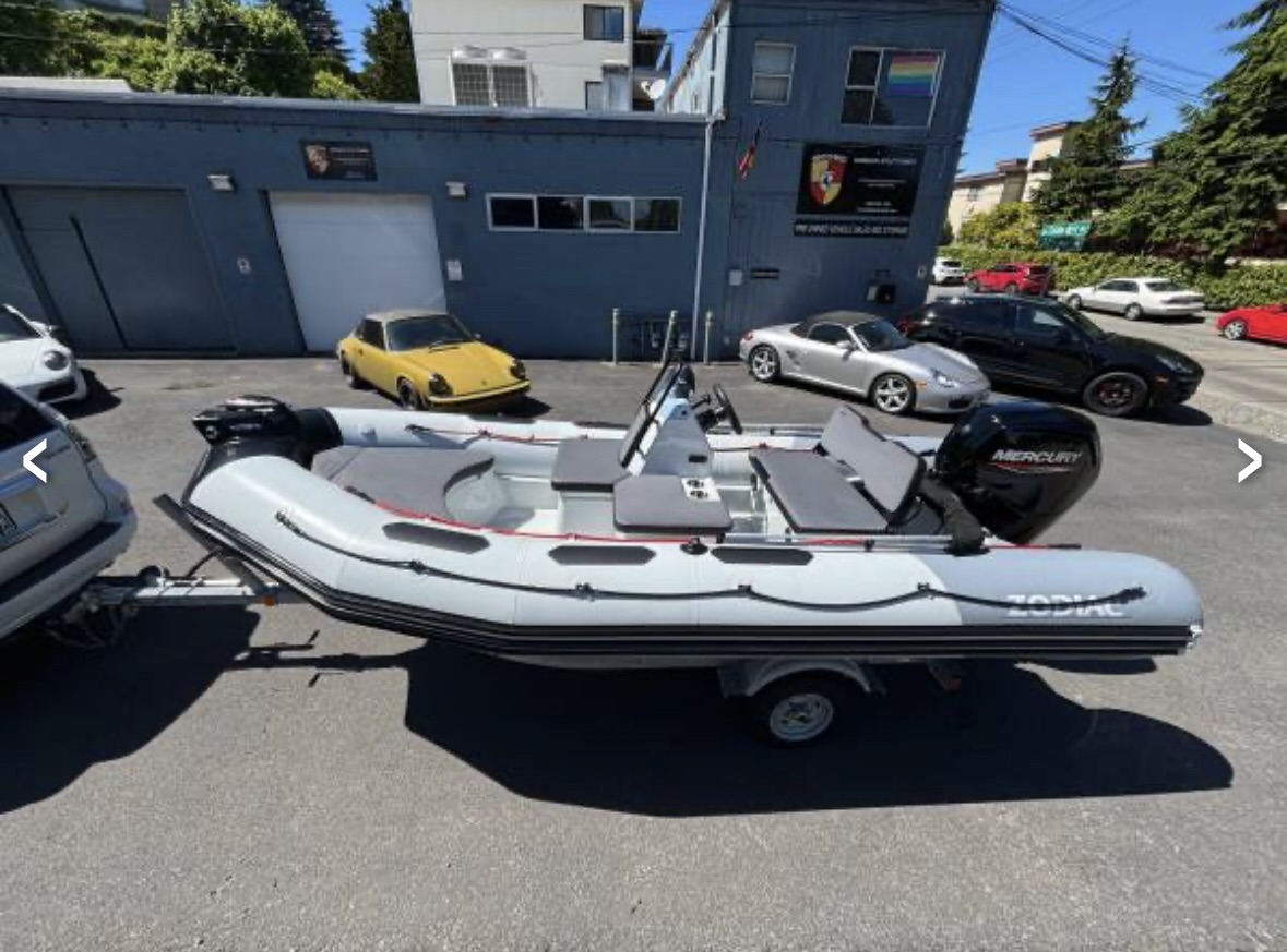 Used 2024 Zodiac Open 4.8, 98033 Kirkland - Boat Trader