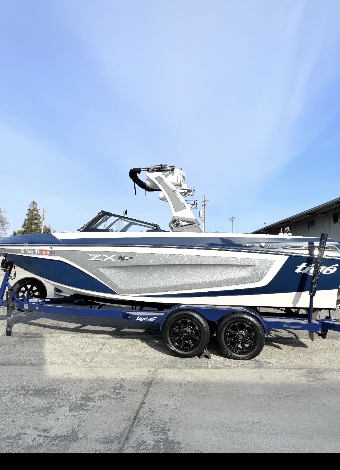 日乃出電工　LIGER-650　ランナーボート Used 2020 Tigé 21ZX, 95037 Morgan Hill - Boat Trader